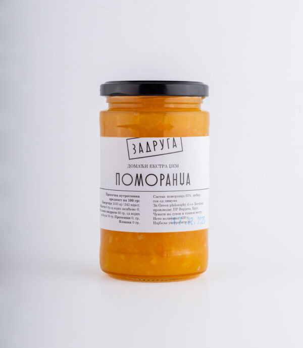 Domaći ekstra džem pomorandža 430g