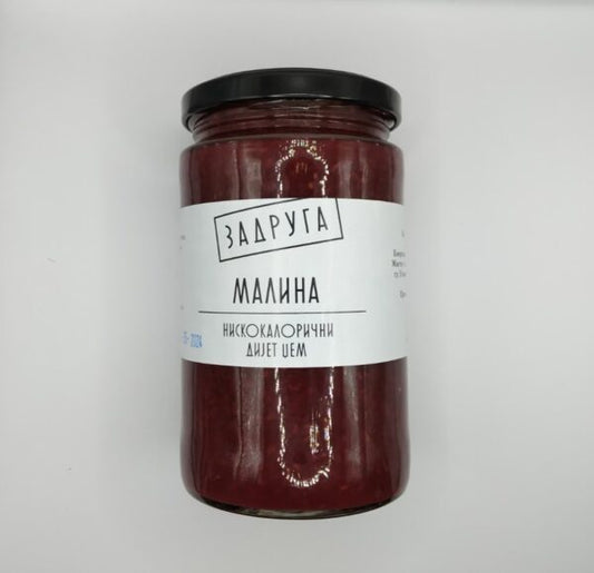 Malina, niskokalorični dijet džem 390g